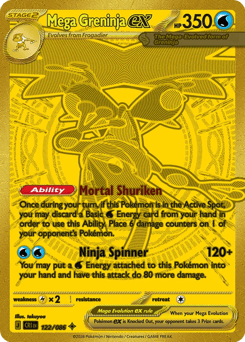 Chaos Rising Mega Greninja ex
